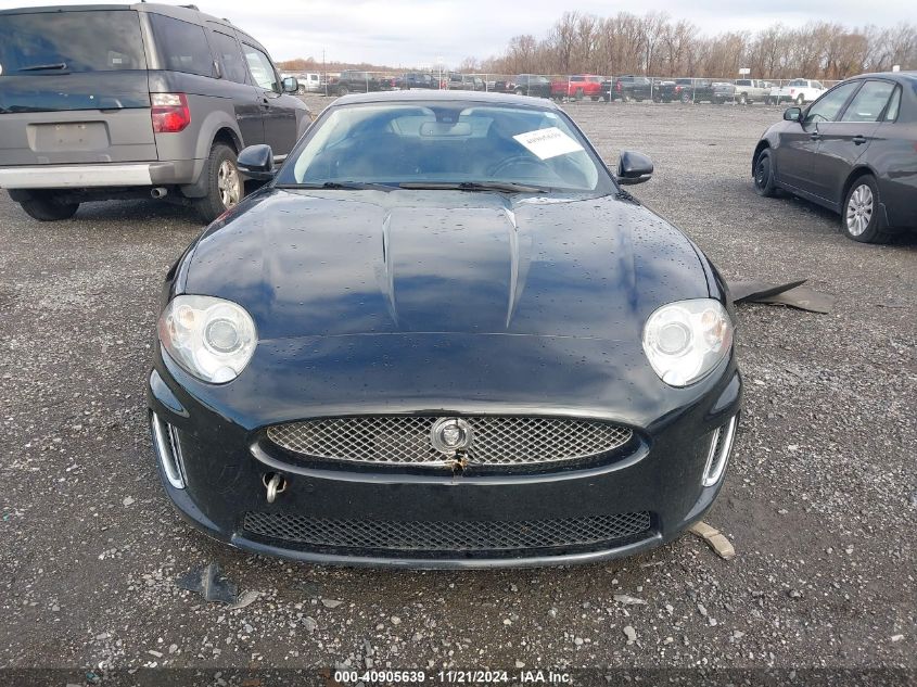 2010 Jaguar Xk VIN: SAJWA4FB8ALB35853 Lot: 40905639