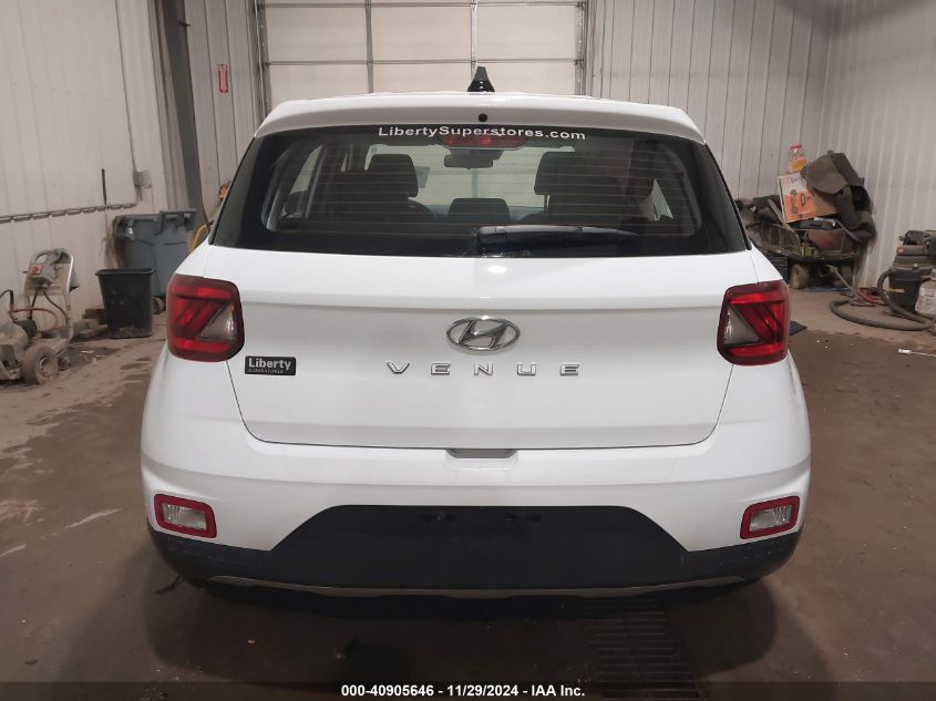 2021 Hyundai Venue Se VIN: KMHRB8A38MU082014 Lot: 40905646