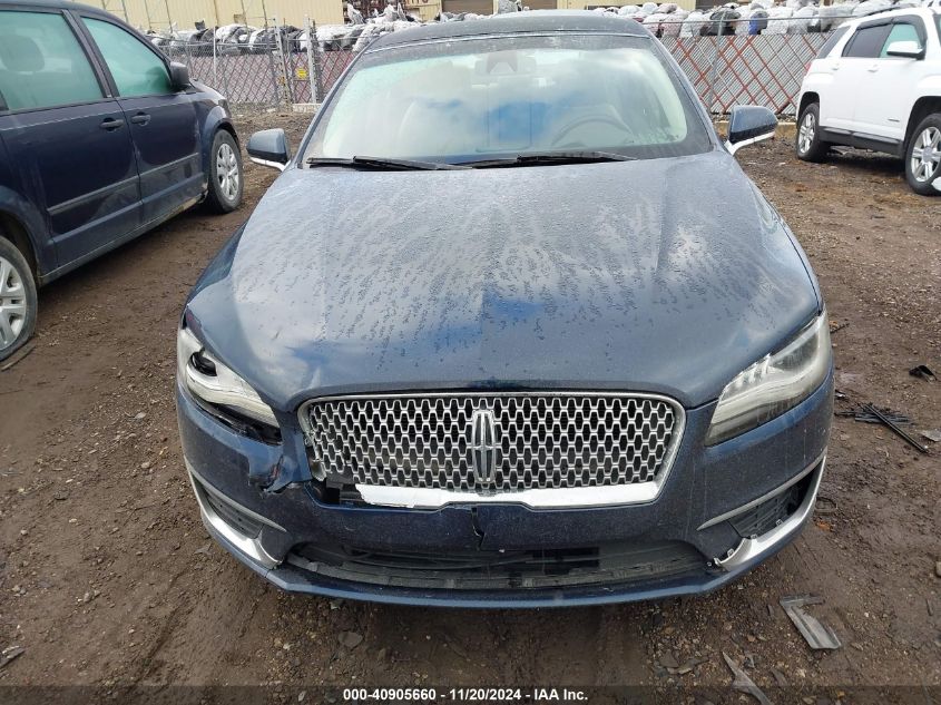 2017 Lincoln Mkz Select VIN: 3LN6L5C99HR651126 Lot: 40905660