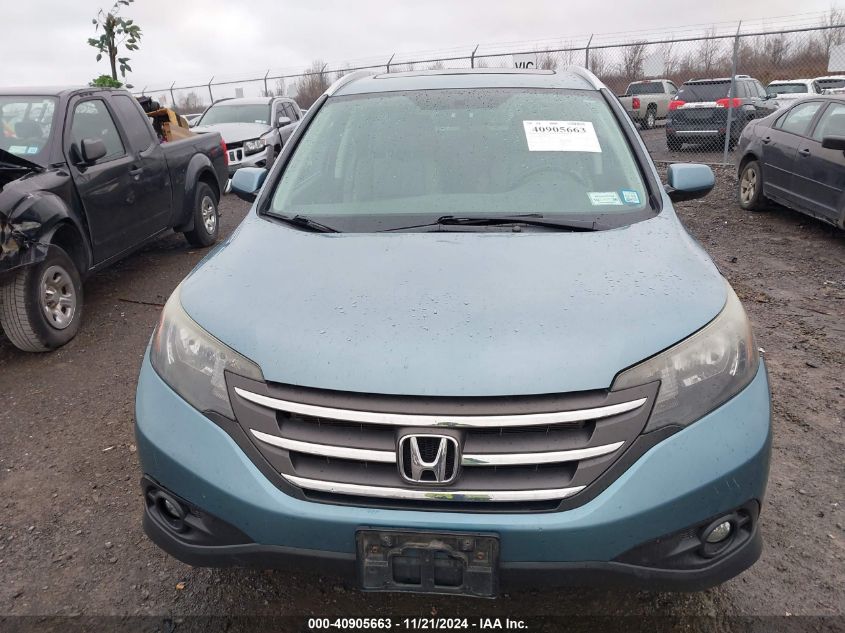 2014 Honda Cr-V Ex-L VIN: 2HKRM4H74EH611034 Lot: 40905663