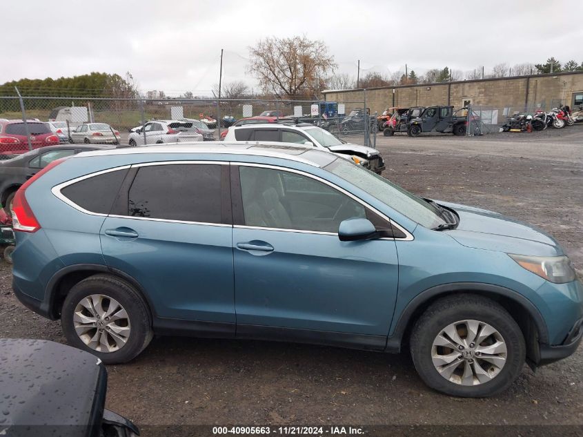 2014 Honda Cr-V Ex-L VIN: 2HKRM4H74EH611034 Lot: 40905663