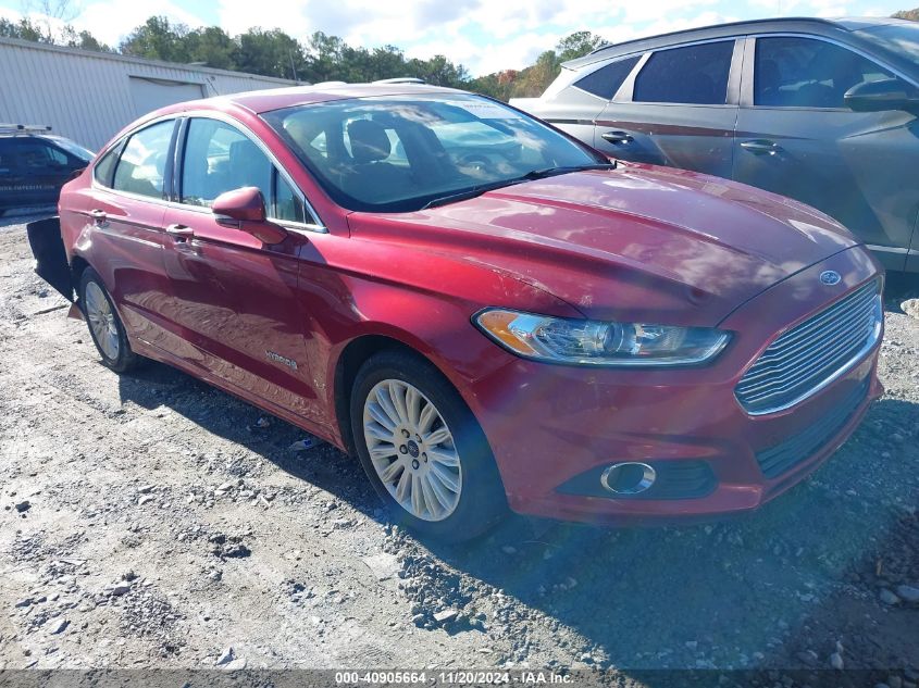 2014 Ford Fusion Hybrid Se VIN: 3FA6P0LUXER230730 Lot: 40905664