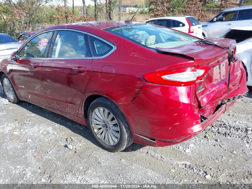 2014 Ford Fusion Hybrid Se VIN: 3FA6P0LUXER230730 Lot: 40905664