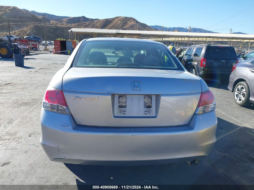 2010 Honda Accord 2.4 Lx-P VIN: 1HGCP2F45AA188168 Lot: 40905669