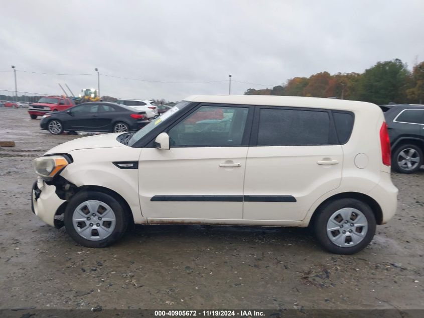 2013 Kia Soul VIN: KNDJT2A58D7773295 Lot: 40905672