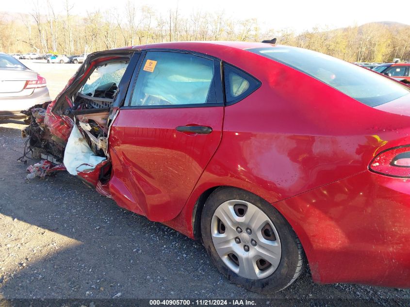 2013 Dodge Dart Se VIN: 1C3CDFAA7DD224400 Lot: 40905700