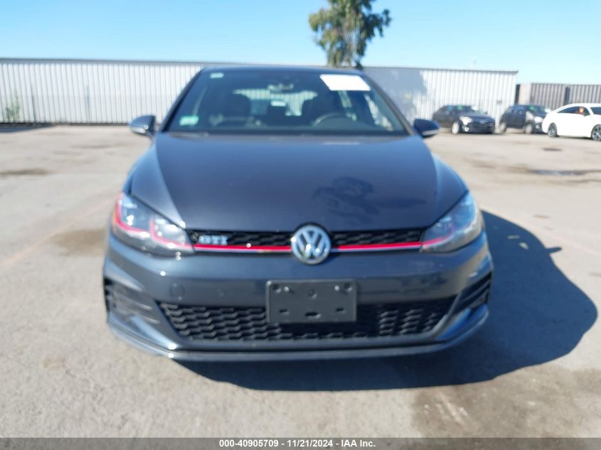 2018 Volkswagen Golf Gti 2.0T Autobahn/2.0T S/2.0T Se VIN: 3VW547AU9JM265600 Lot: 40905709