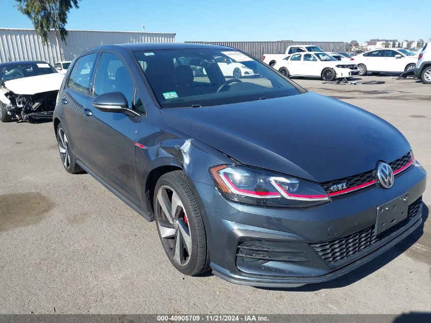 2018 Volkswagen Golf Gti 2.0T Autobahn/2.0T S/2.0T Se VIN: 3VW547AU9JM265600 Lot: 40905709