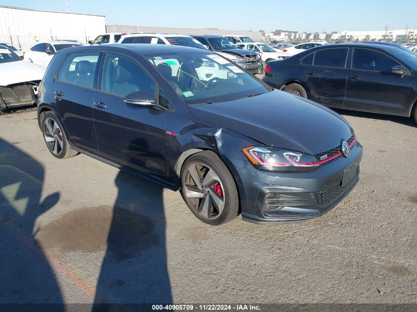 Vin: 3vw547au9jm265600, lot: 41395401, volkswagen golf gti 2.0t autobahn/2.0t s/2.0t se 2018 img_1