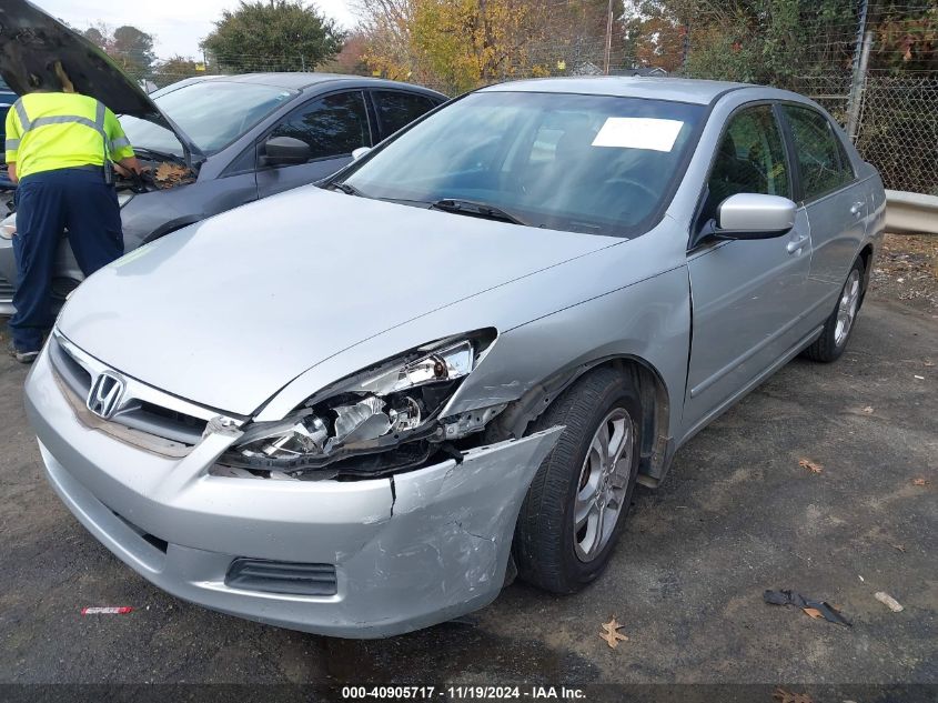 2006 Honda Accord 2.4 Se VIN: 1HGCM56306A007907 Lot: 40905717