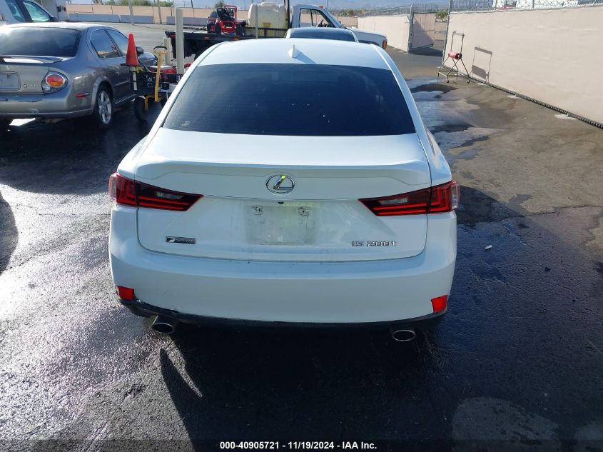 2016 Lexus Is 200T VIN: JTHBA1D25G5010591 Lot: 40905721