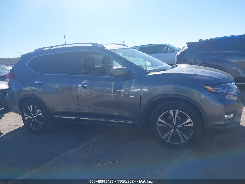 2018 Nissan Rogue Sl VIN: 5N1AT2MT7JC710259 Lot: 40905729