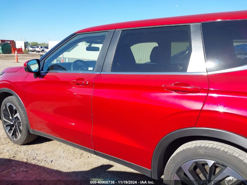 2024 Mitsubishi Outlander Se 2.5 2Wd/Se Black Edition S-Awc/Se Black Edition W/Pano Roof VIN: JA4J3VA87RZ044495 Lot: 40905738