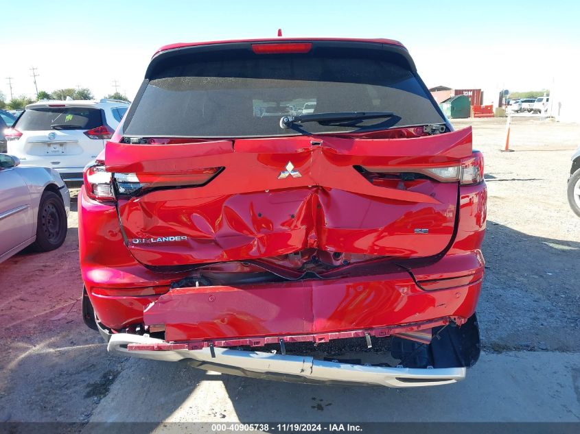 2024 Mitsubishi Outlander Se 2.5 2Wd/Se Black Edition S-Awc/Se Black Edition W/Pano Roof VIN: JA4J3VA87RZ044495 Lot: 40905738