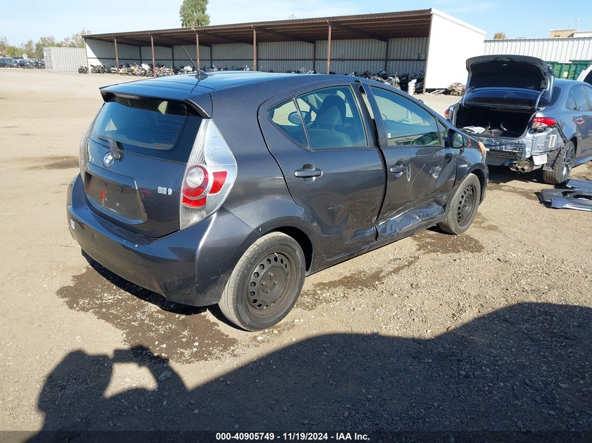 2013 TOYOTA PRIUS C VIN: JTDKDTB37D1533288