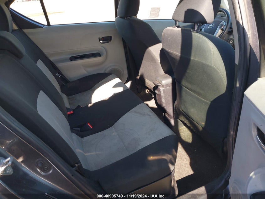 2013 TOYOTA PRIUS C VIN: JTDKDTB37D1533288