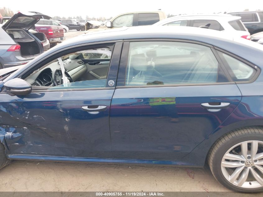 2019 VOLKSWAGEN PASSAT VIN: 1VWLA7A34KC010184