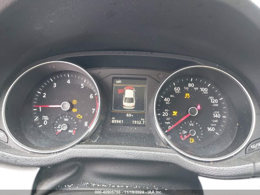 2019 VOLKSWAGEN PASSAT VIN: 1VWLA7A34KC010184