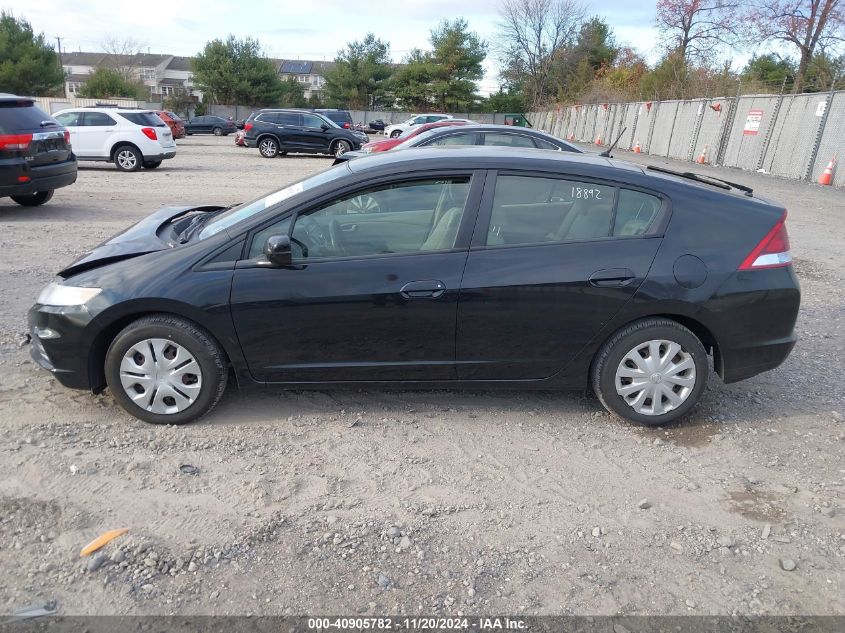 2014 Honda Insight Lx VIN: JHMZE2H56ES003211 Lot: 40905782