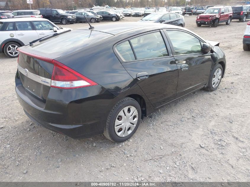 VIN JHMZE2H56ES003211 2014 HONDA INSIGHT no.4