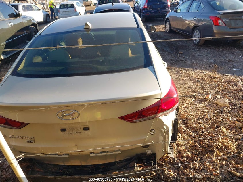 VIN 5NPD74LF9HH202886 2017 HYUNDAI ELANTRA SE