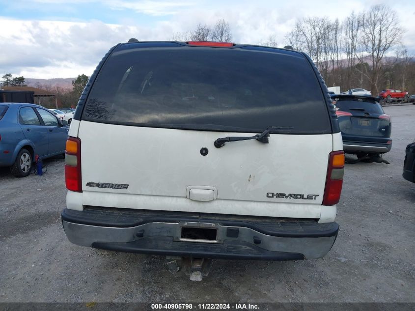 2003 Chevrolet Tahoe Lt VIN: 1GNEK13Z93J117419 Lot: 40905798