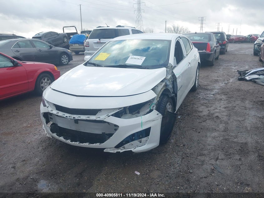 VIN 1G1ZD5ST7MF024873 2021 CHEVROLET MALIBU FWD LT