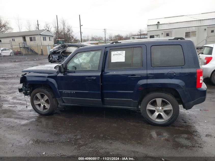 2017 Jeep Patriot High Altitude 4X4 VIN: 1C4NJRFB5HD165045 Lot: 40905817