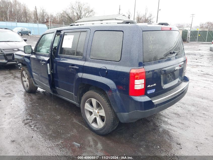 2017 Jeep Patriot High Altitude 4X4 VIN: 1C4NJRFB5HD165045 Lot: 40905817