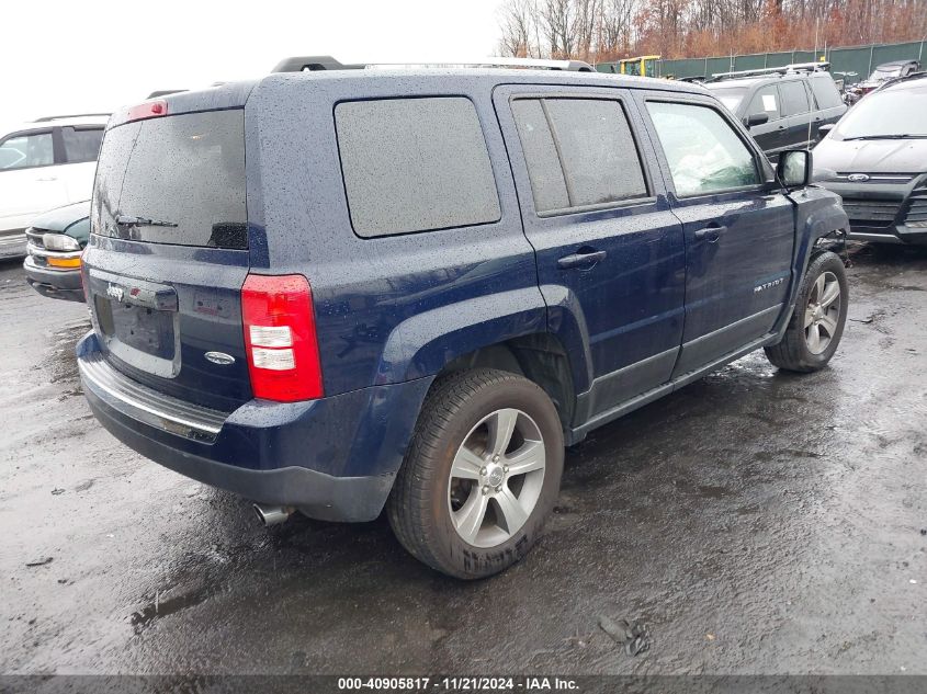 2017 Jeep Patriot High Altitude 4X4 VIN: 1C4NJRFB5HD165045 Lot: 40905817