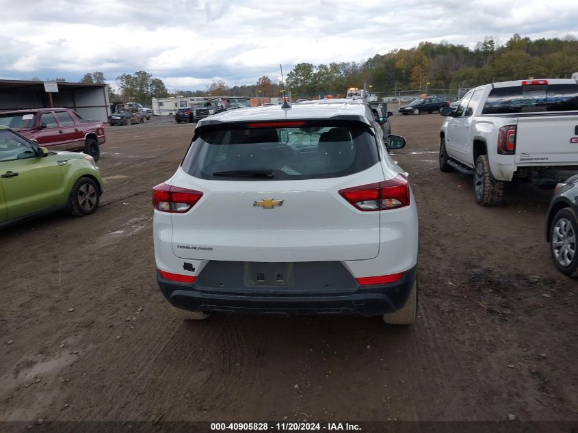 2023 Chevrolet Trailblazer Fwd Ls VIN: KL79MMS21PB075674 Lot: 40905828