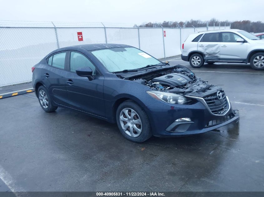 2015 MAZDA MAZDA3 I SPORT - JM1BM1U7XF1258457