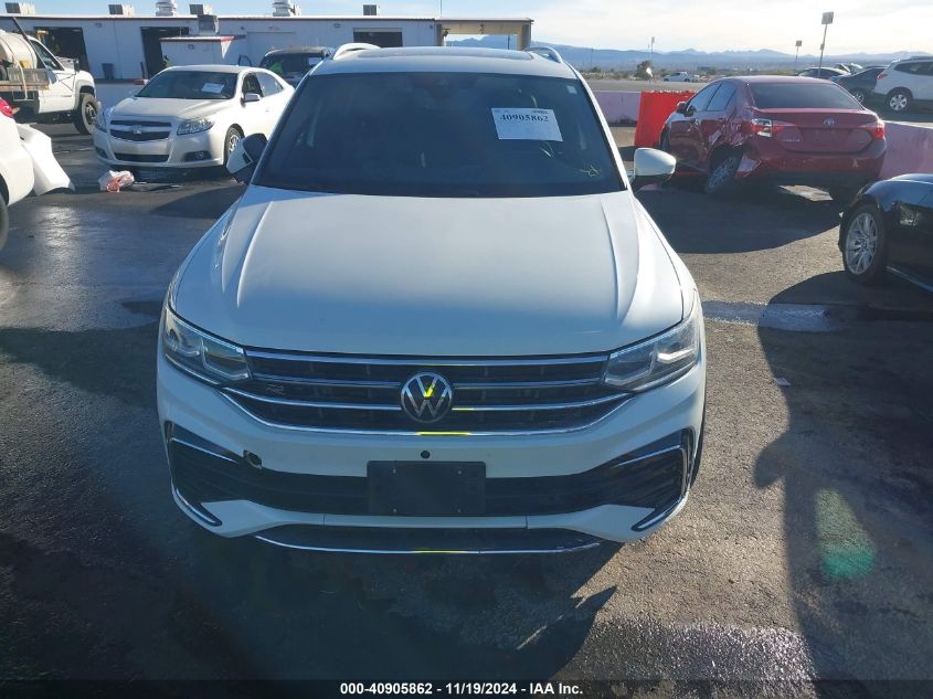 2022 Volkswagen Tiguan 2.0T Sel R-Line VIN: 3VV4B7AX6NM084928 Lot: 40905862