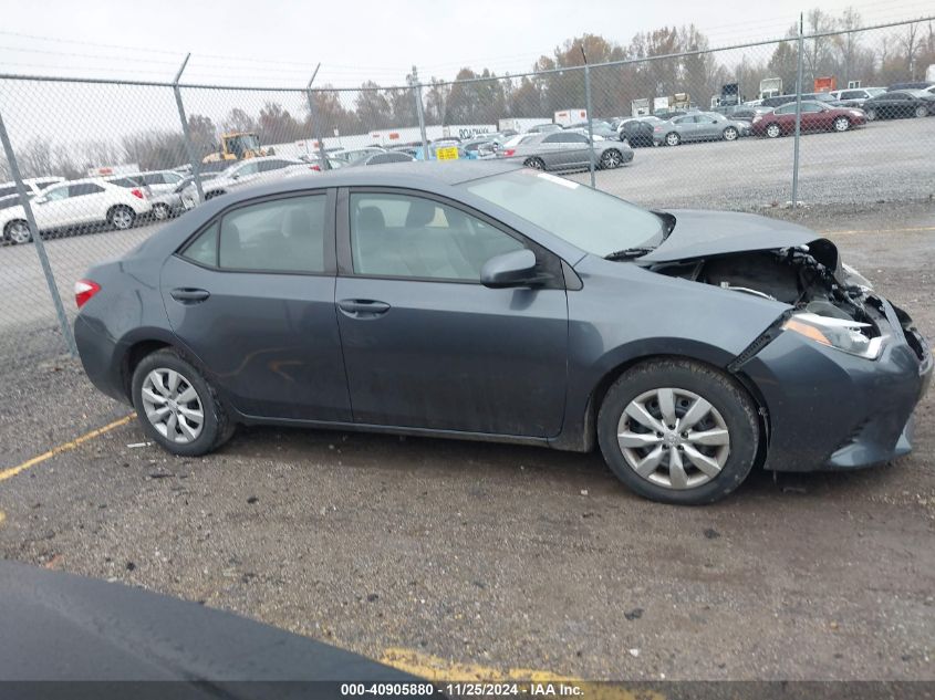 VIN 2T1BURHEXFC394168 2015 Toyota Corolla, LE no.13