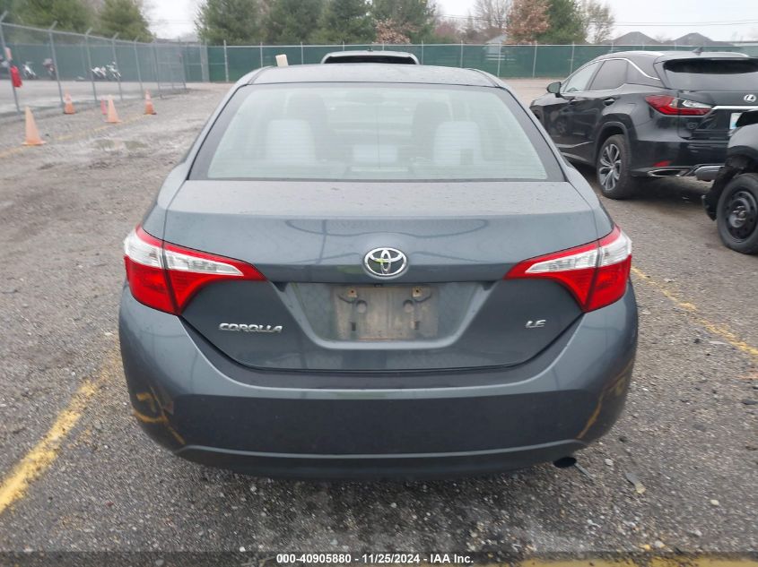 VIN 2T1BURHEXFC394168 2015 Toyota Corolla, LE no.16