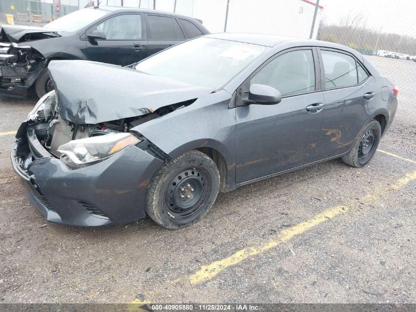 VIN 2T1BURHEXFC394168 2015 Toyota Corolla, LE no.2