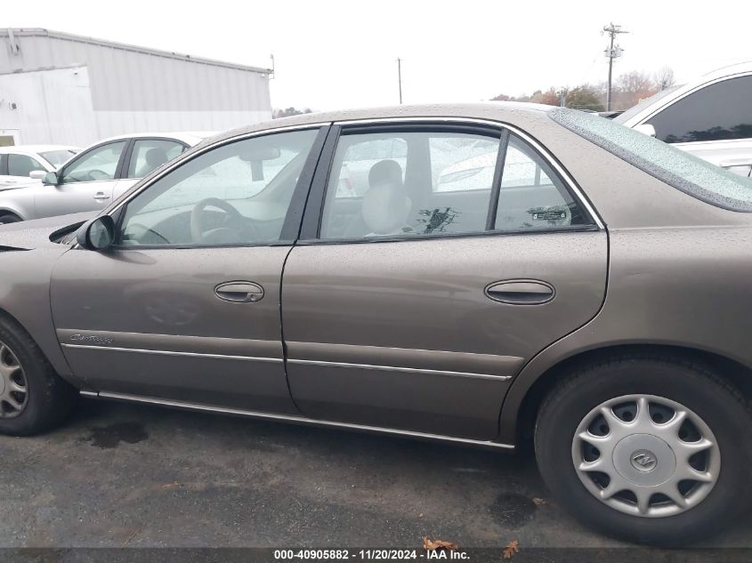 2002 Buick Century Custom VIN: 2G4WS52J021209359 Lot: 40905882