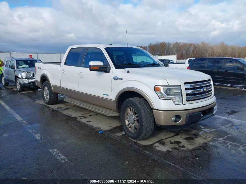 2013 Ford F-150 King Ranch VIN: 1FTFW1ET5DKE86347 Lot: 40905886