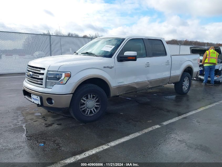 2013 Ford F-150 King Ranch VIN: 1FTFW1ET5DKE86347 Lot: 40905886