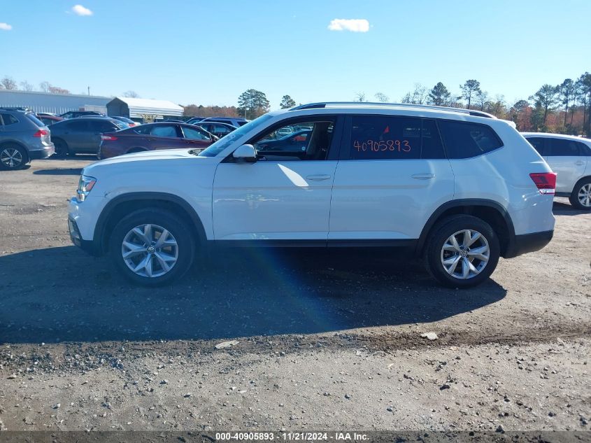 2018 Volkswagen Atlas 2.0T S VIN: 1V2AP2CA4JC543978 Lot: 40905893