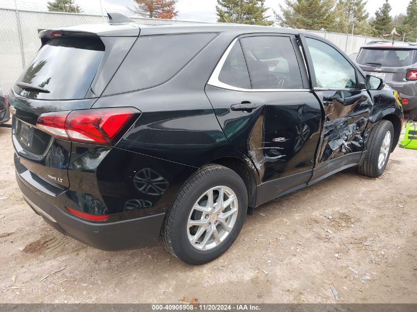 VIN 3GNAXUEV1NL243295 2022 Chevrolet Equinox, Awd Lt no.4