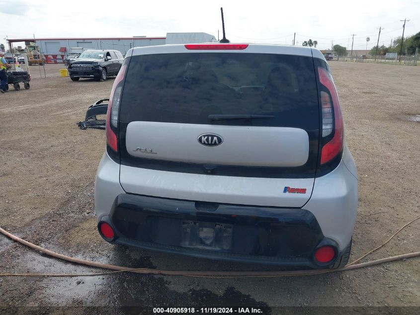 2016 Kia Soul + VIN: KNDJP3A56G7819995 Lot: 40905918