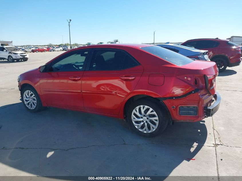 2018 Toyota Corolla Le VIN: 5YFBURHEXJP770005 Lot: 40905922