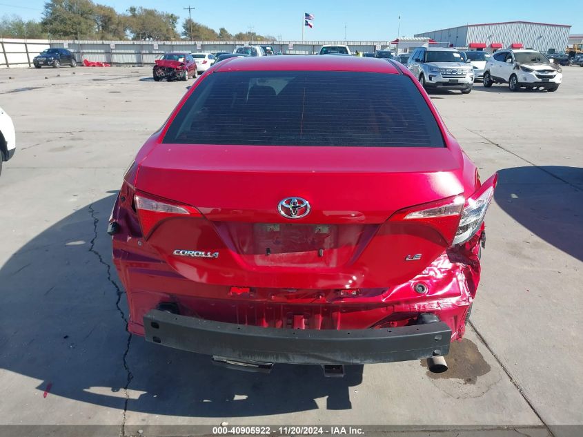 2018 Toyota Corolla Le VIN: 5YFBURHEXJP770005 Lot: 40905922