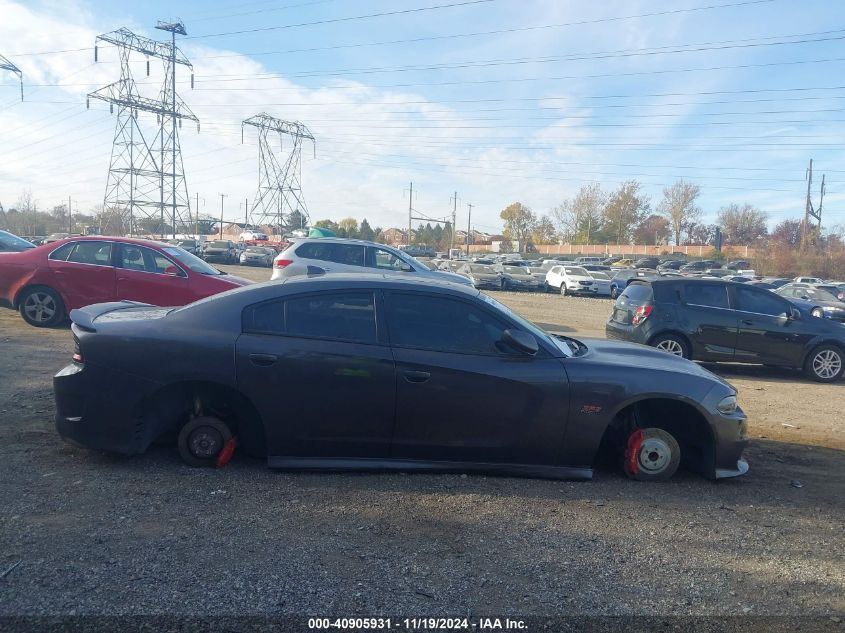 2019 Dodge Charger Scat Pack Rwd VIN: 2C3CDXGJ4KH646525 Lot: 40905931