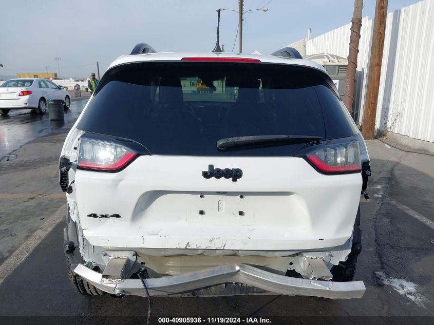 2019 Jeep Cherokee Altitude 4X4 VIN: 1C4PJMLNXKD295243 Lot: 40905936