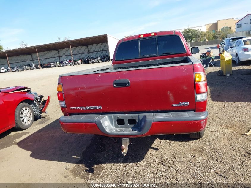 2002 Toyota Tundra Ltd V8 VIN: 5TBRT38142S271228 Lot: 40905946