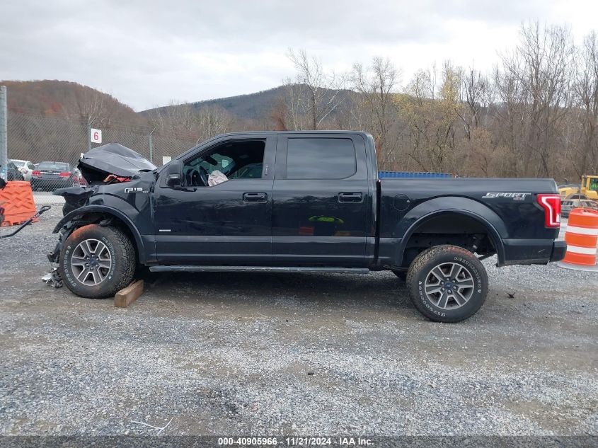 2017 Ford F-150 Xlt VIN: 1FTEW1EP7HFA23963 Lot: 40905966