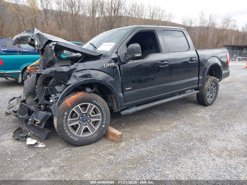 2017 Ford F-150 Xlt VIN: 1FTEW1EP7HFA23963 Lot: 40905966