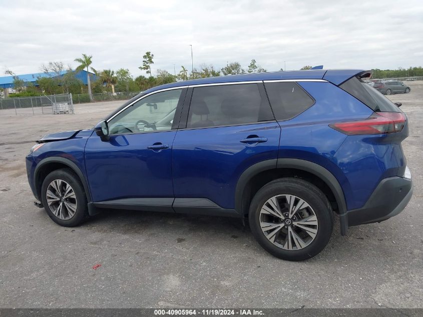 2021 Nissan Rogue Sv Fwd VIN: JN8AT3BA7MW024502 Lot: 40905964